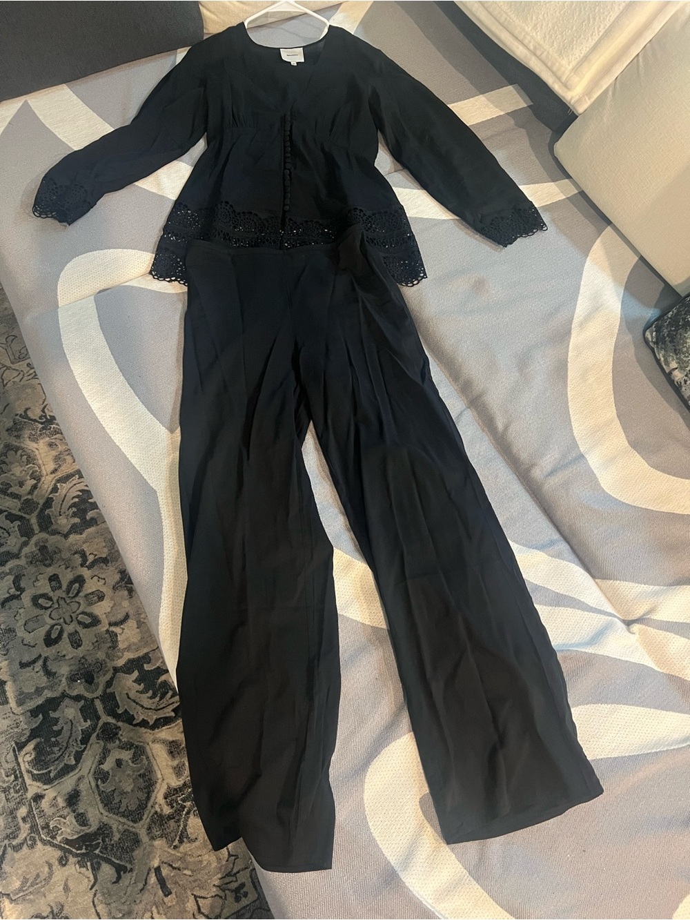 NWT Reformation The Nadia Two Piece Size 4 - Picture 3 of 11
